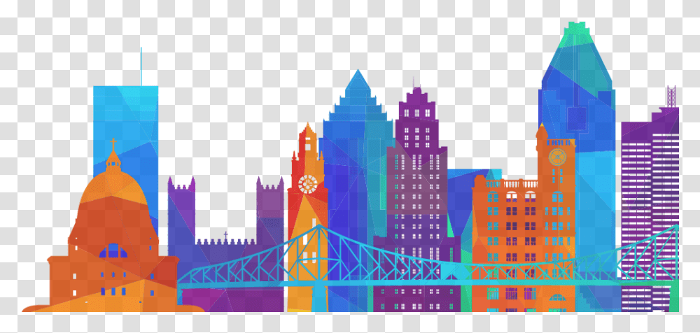 Pride In Places Right City Illustration, Building, Architecture, Metropolis, Urban Transparent Png
