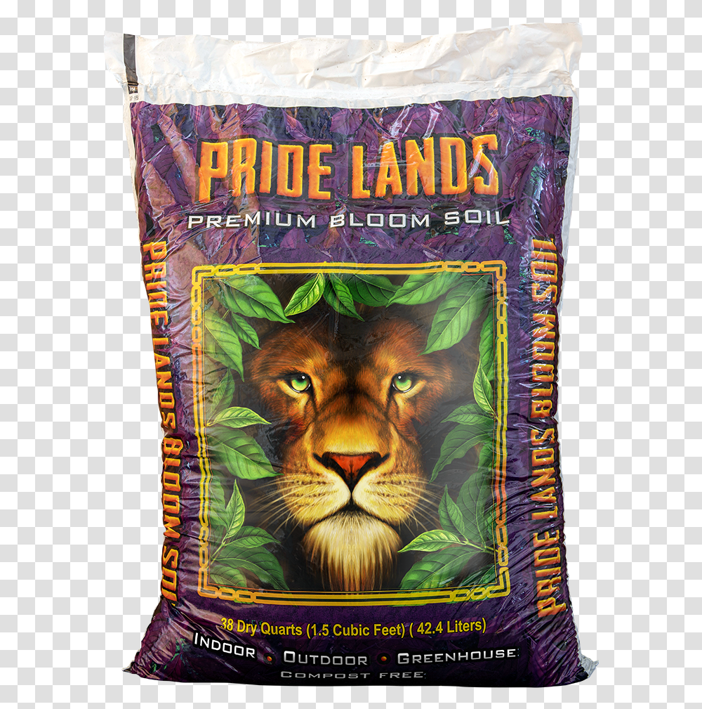 Pride Lands Premium Bloom Soil - Greengro Small Animal Supply, Cat, Pet, Mammal, Text Transparent Png