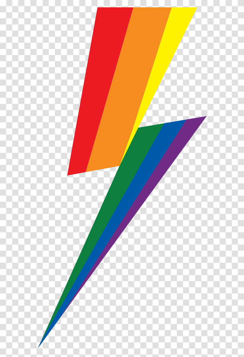 Pride Lightning Bolt Pride Lightning Bolt, Label Transparent Png