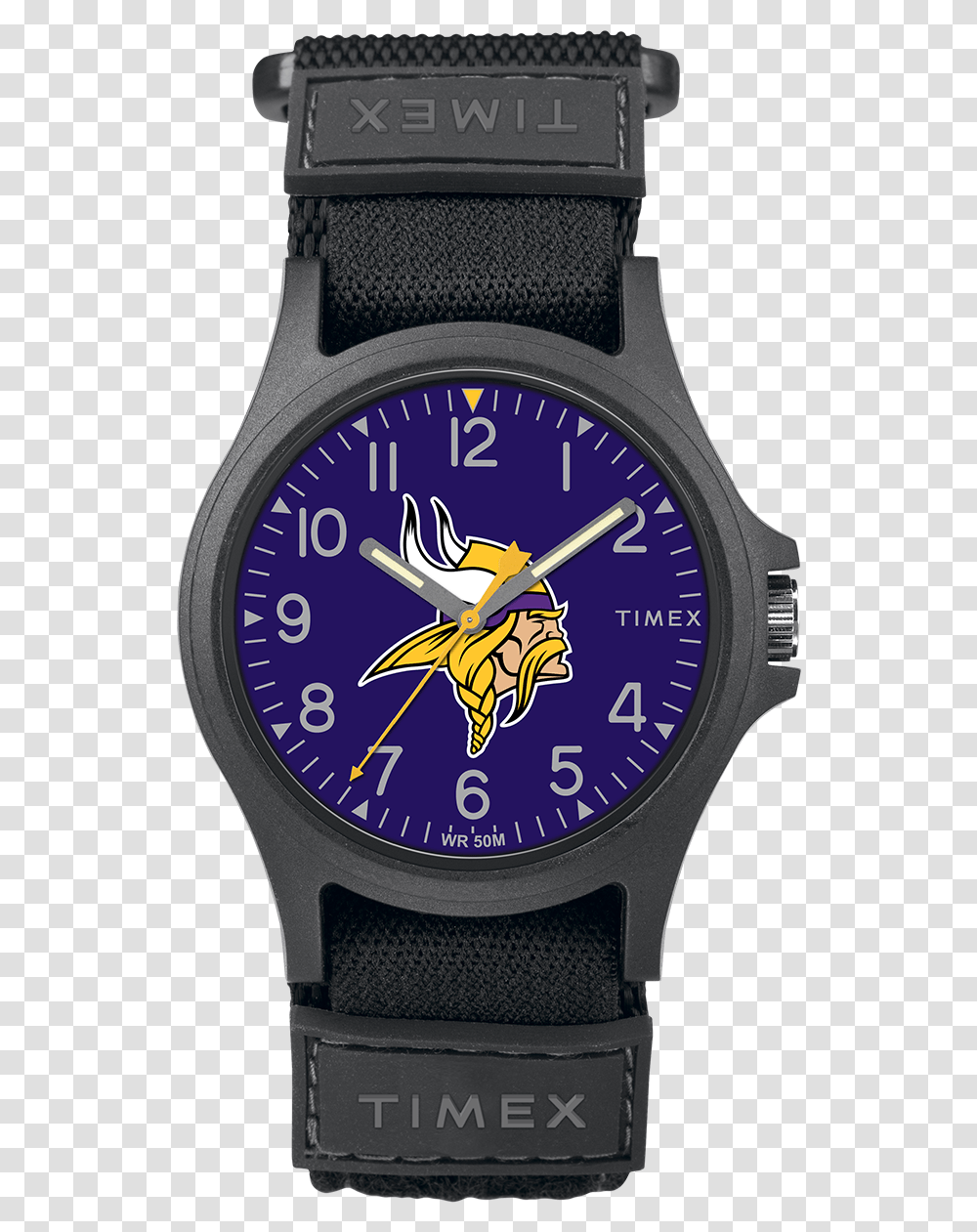 Pride Minnesota Vikings Large Timex Expedition Arcadia, Wristwatch, Analog Clock, Clock Tower, Architecture Transparent Png