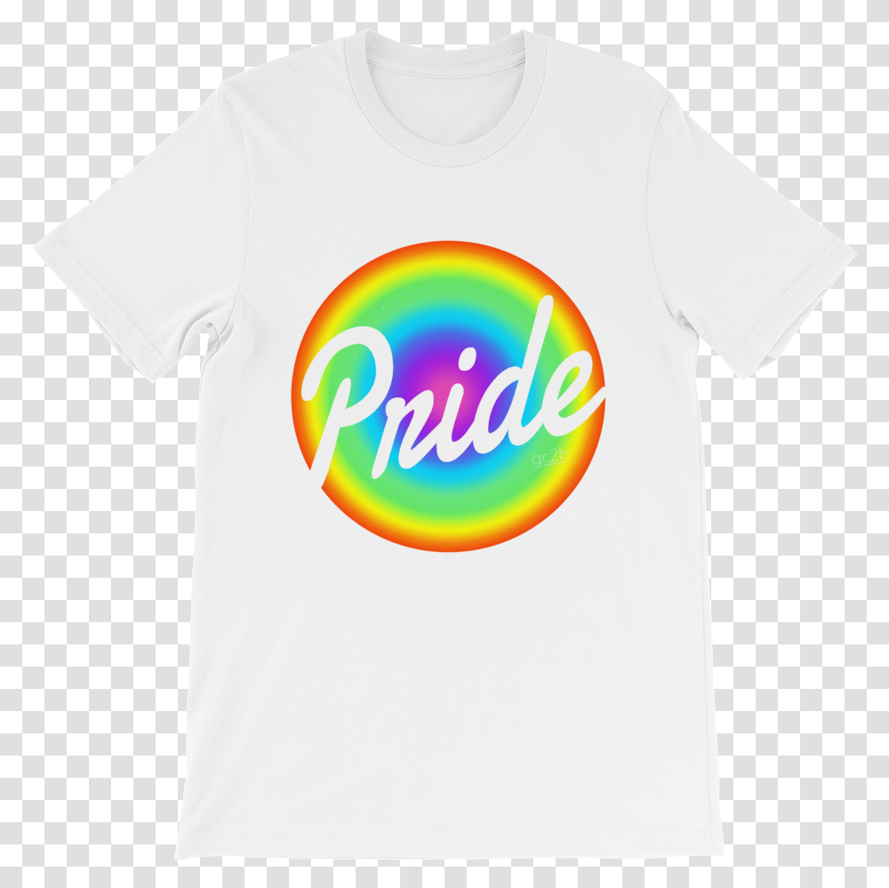 Pride T Rainbow Circle Shirt - Gc2b Graphic Design, Clothing, Apparel, T-Shirt Transparent Png