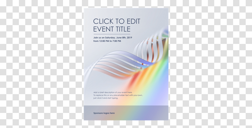 Pride Wave Flyer Graphic Design, Advertisement, Poster, Paper, Brochure Transparent Png