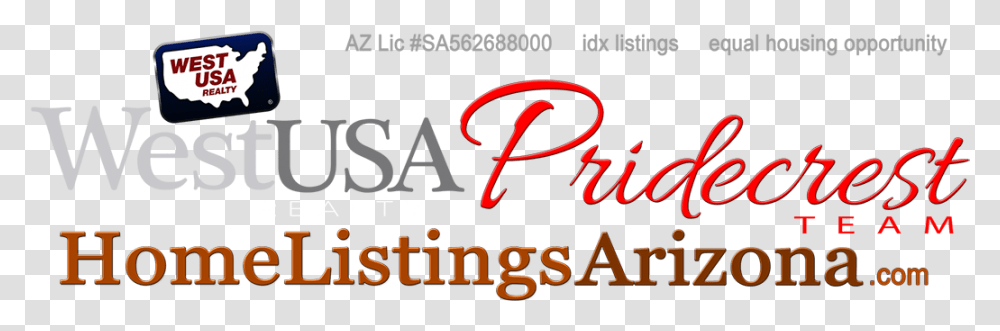 Pridecrest Team Of West Usa Realty In Phoenix Arizona Tan, Alphabet, Word, Bazaar Transparent Png