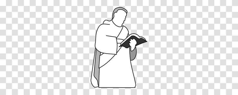 Priest Religion, Person, Human, Stencil Transparent Png