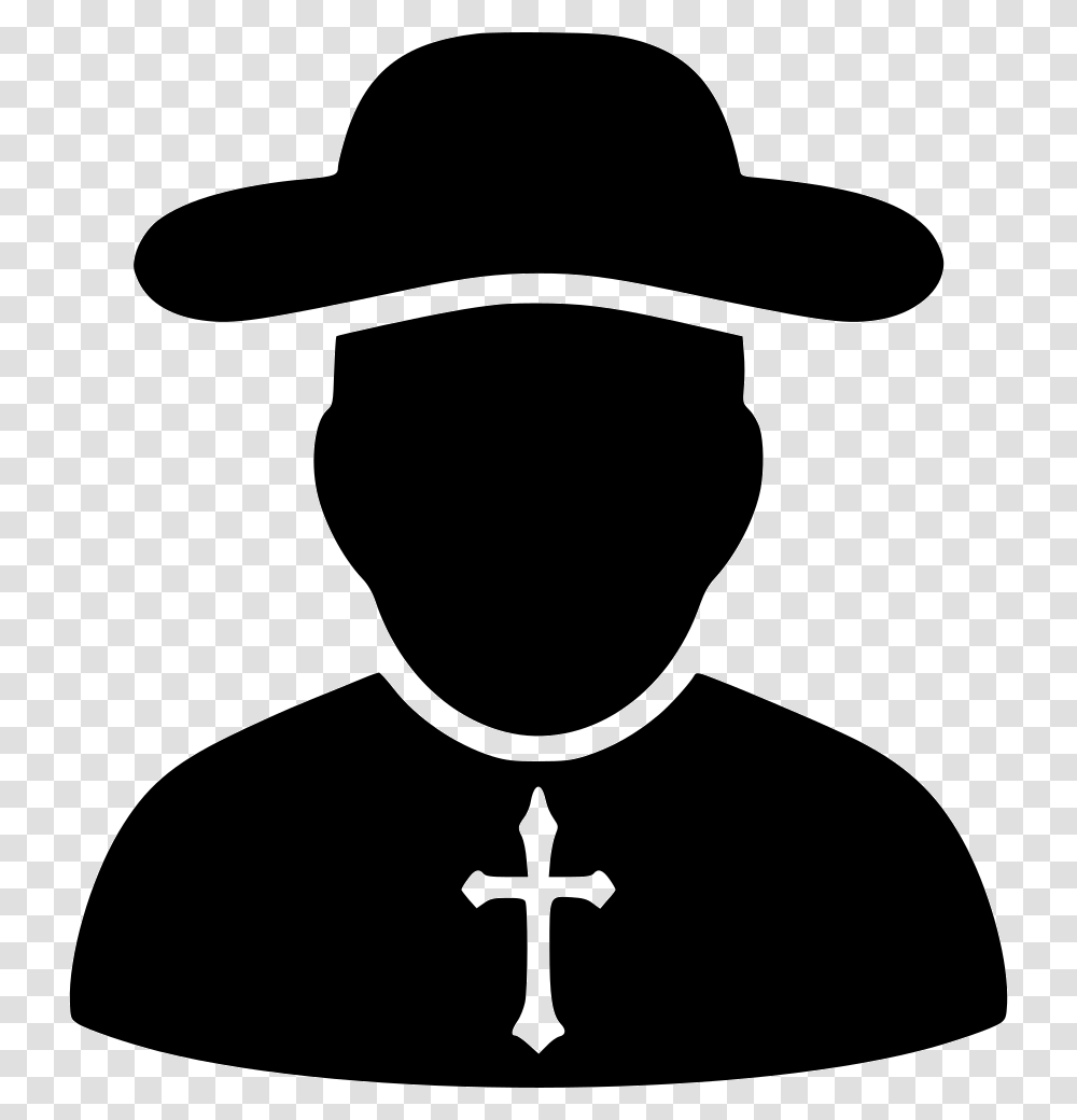 Priest Chaplain Icon, Apparel, Baseball Cap, Hat Transparent Png