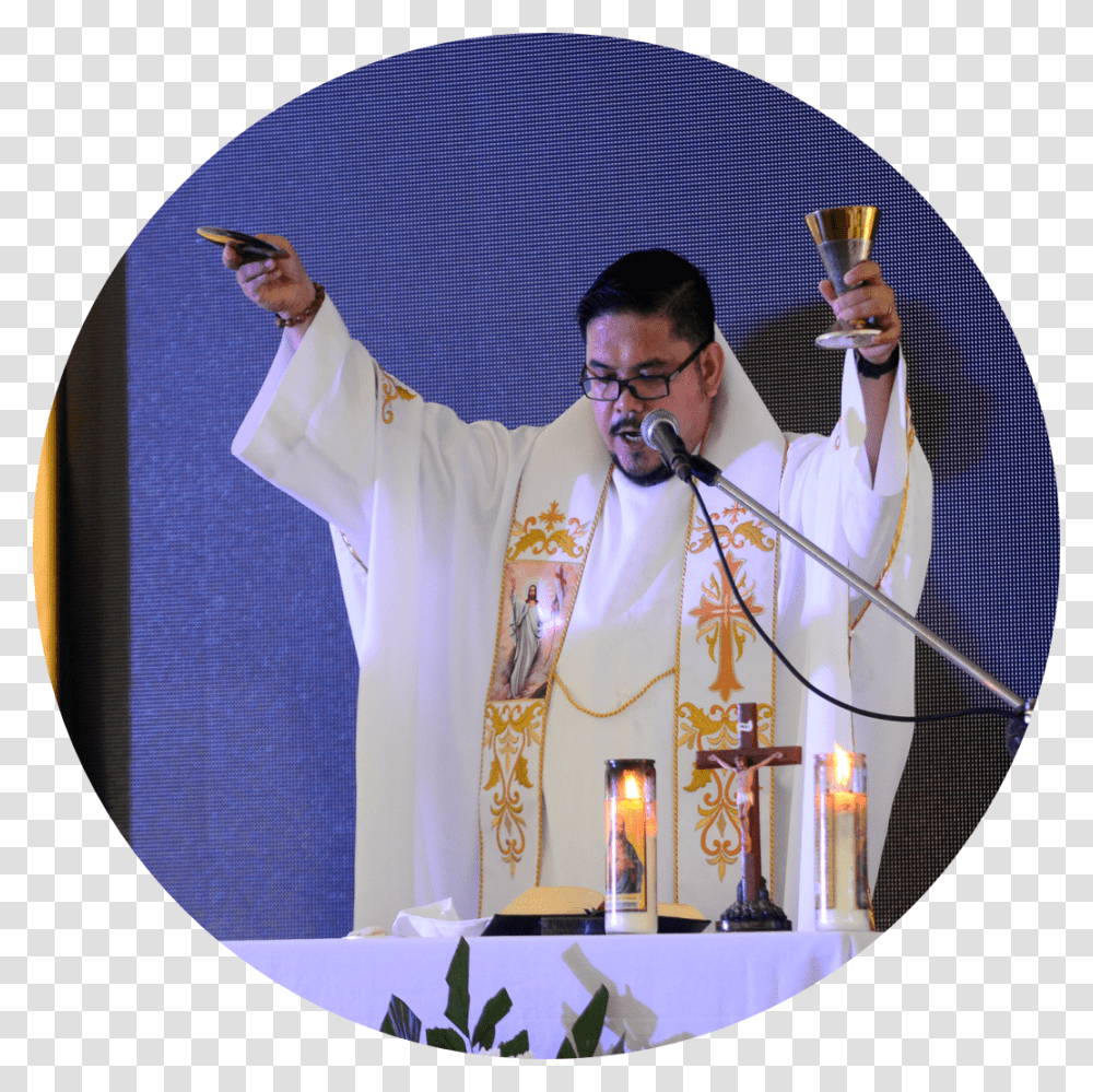Priest Collar, Person, Human, Bishop Transparent Png