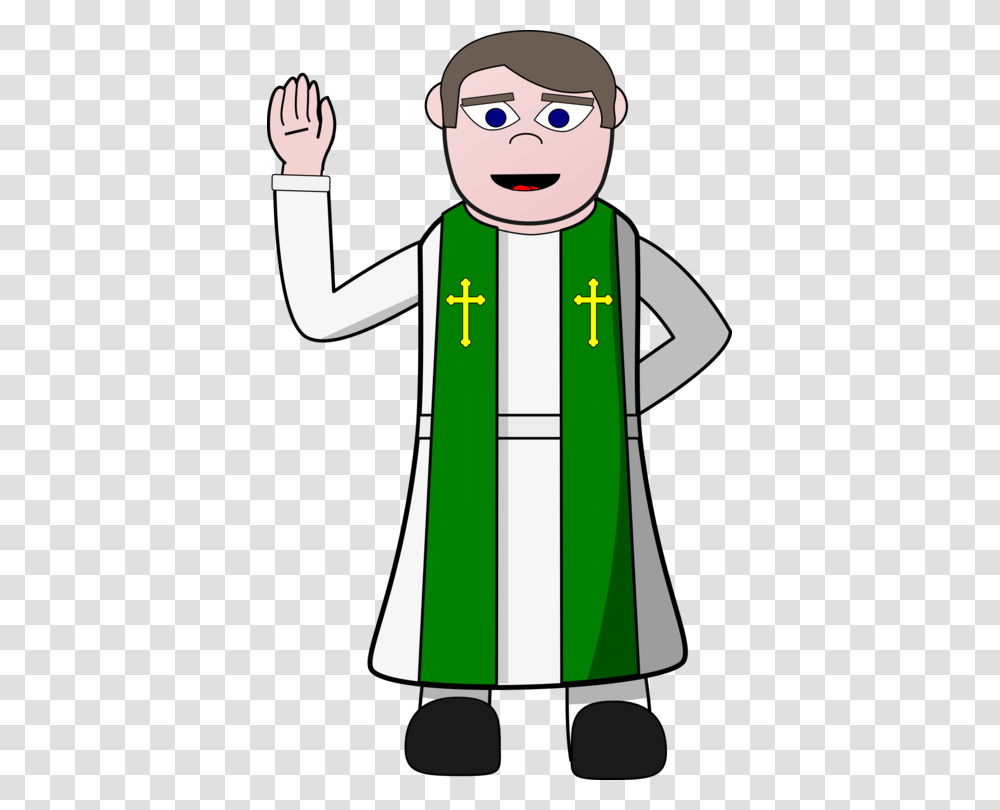 Priest Pastor Computer Icons Preacher Stole, Apparel, Costume Transparent Png