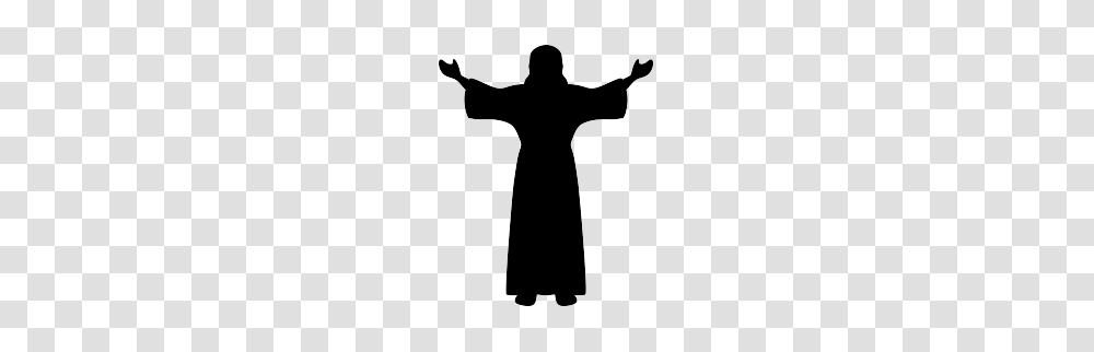 Priest Silhouette Image, Person, Human, Hand Transparent Png