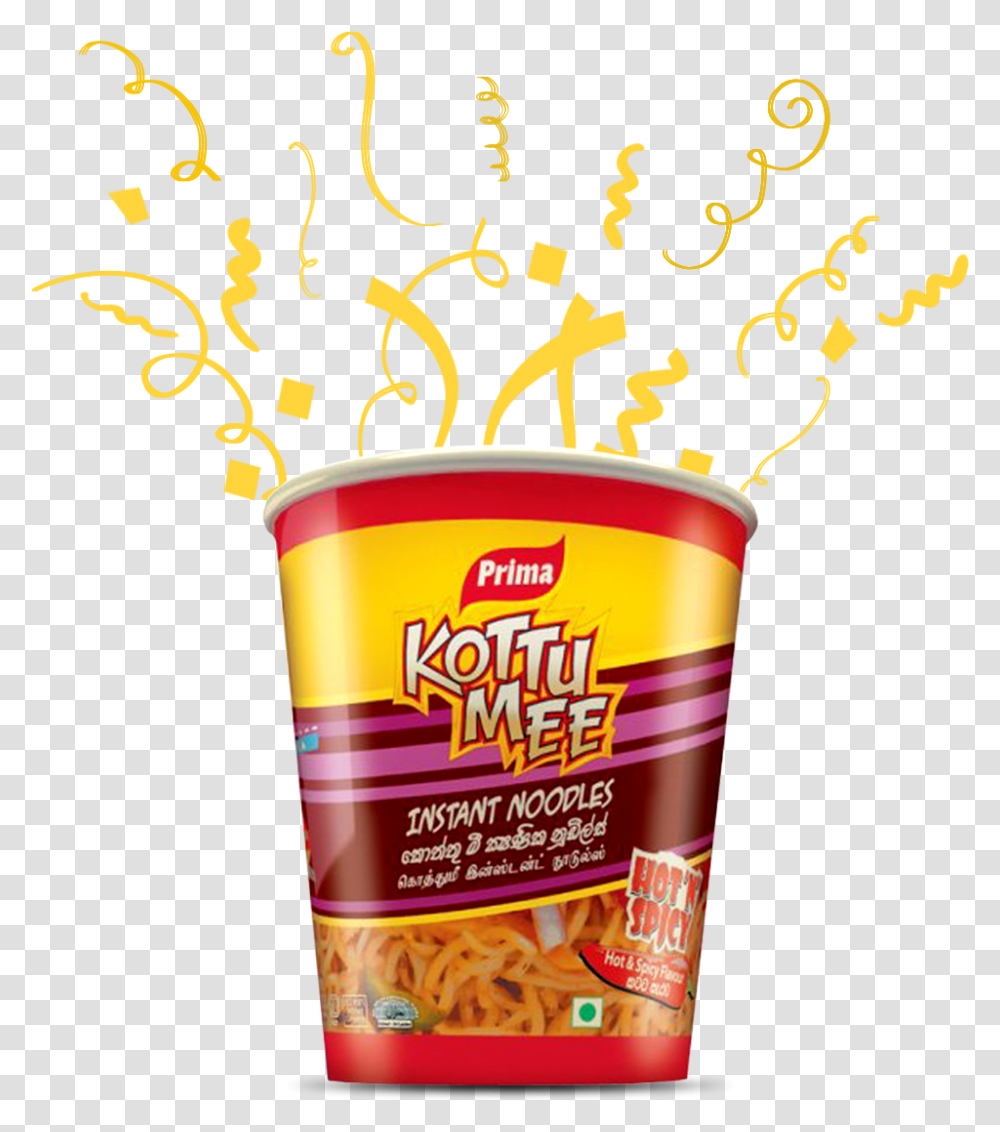 Prima Kottumee Sri Lankas Prima Kottu Mee Cup Noodles, Food, Ketchup, Dessert, Pasta Transparent Png
