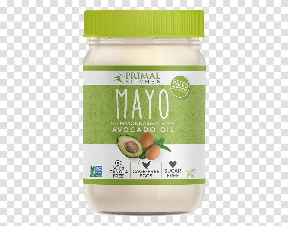 Primal Kitchen Mayo With Avocado Oil Primal Kitchen Mayo, Plant, Food, Fruit, Vegetable Transparent Png