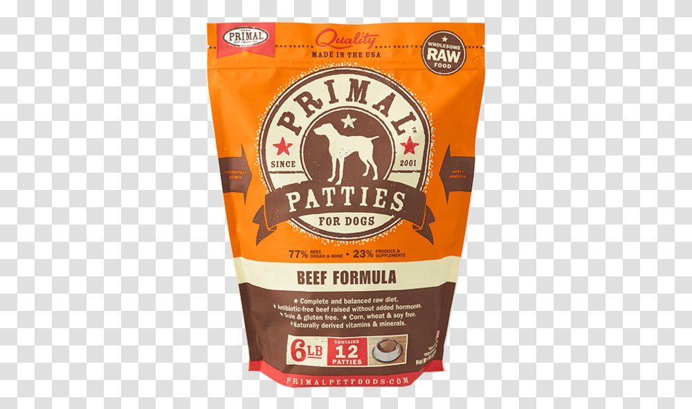 Primal Raw Dog Food Patties, Bottle, Sunscreen, Cosmetics, Label Transparent Png