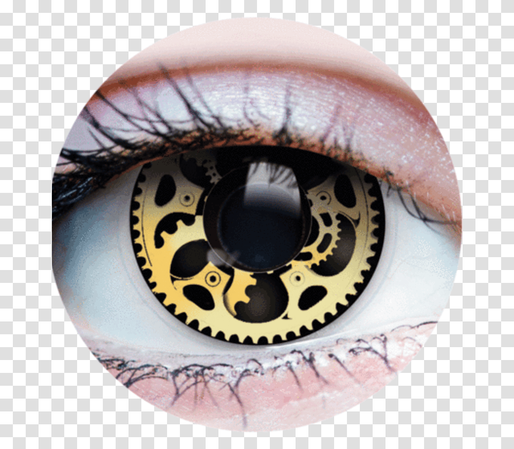 Primal Steampunk Gear Colored Contacts, Contact Lens, Helmet, Clothing, Apparel Transparent Png
