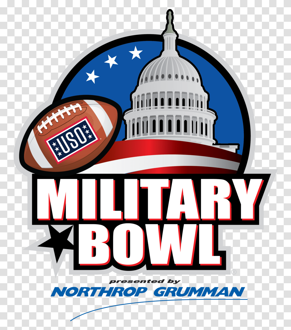 Primary 2017 2019 Military Bowl Logo, Advertisement, Poster, Flyer, Paper Transparent Png