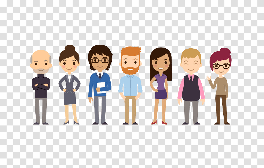 Primary Audience Research Cartoon People, Person, Standing, Kid, Girl Transparent Png