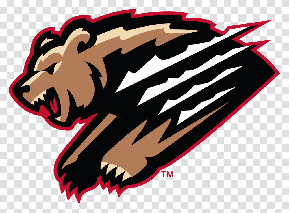 Primary Bear Fresno Grizzlies Logo, Hook, Claw, Arrow, Symbol Transparent Png