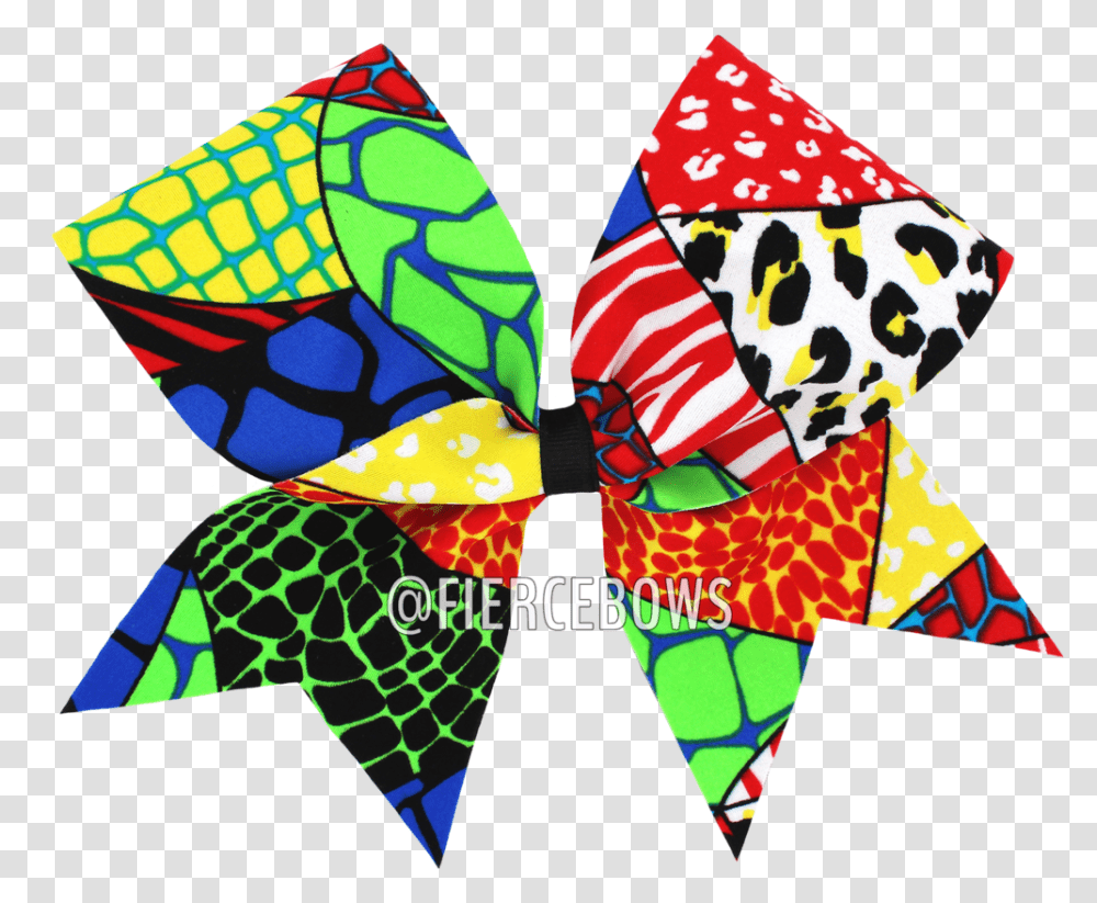 Primary Jungle Cheer Bow, Flag Transparent Png