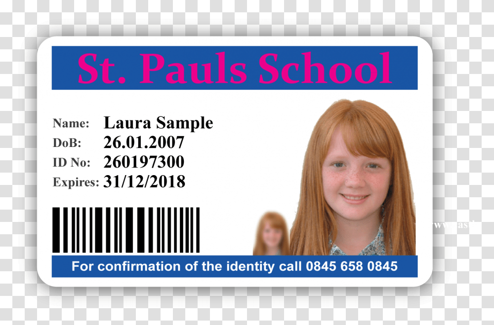 Primary School Id Card Sample School I Card Sample, Person, Human, Id Cards Transparent Png