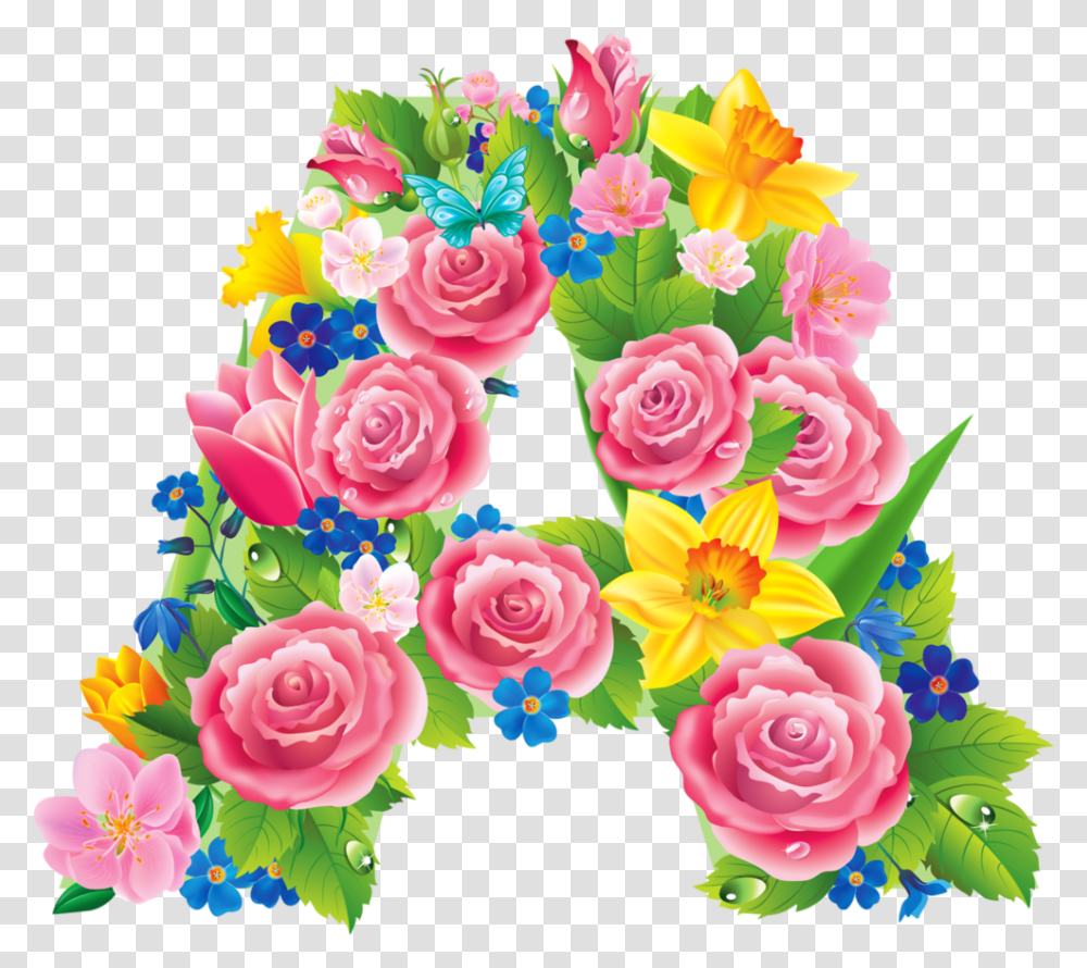 Primavera Letras Con Flores, Floral Design, Pattern Transparent Png