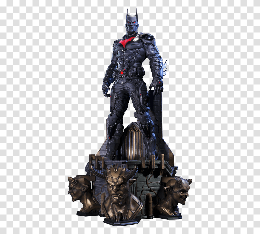 Prime 1 Studios Batman Beyond, Helmet, Person, Armor Transparent Png