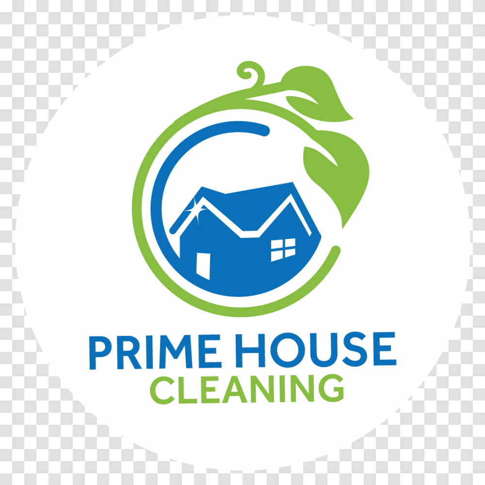 Prime House Cleaning Llc Label, Logo, Symbol, Trademark, Recycling Symbol Transparent Png