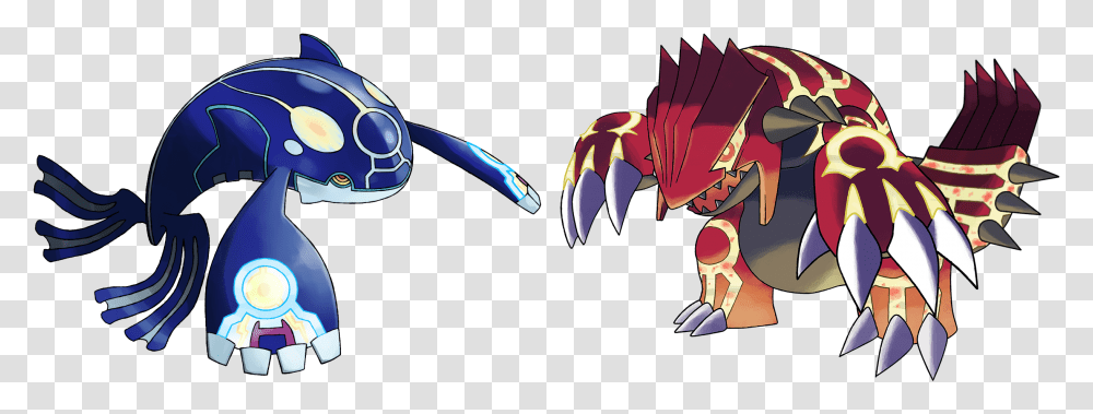 Prime Kyogre And Groudon Pokemon Groudon, Hook, Claw Transparent Png