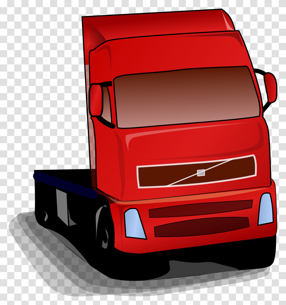 Prime Mover Truck Icon, Transportation, Vehicle, Trailer Truck, Caravan Transparent Png