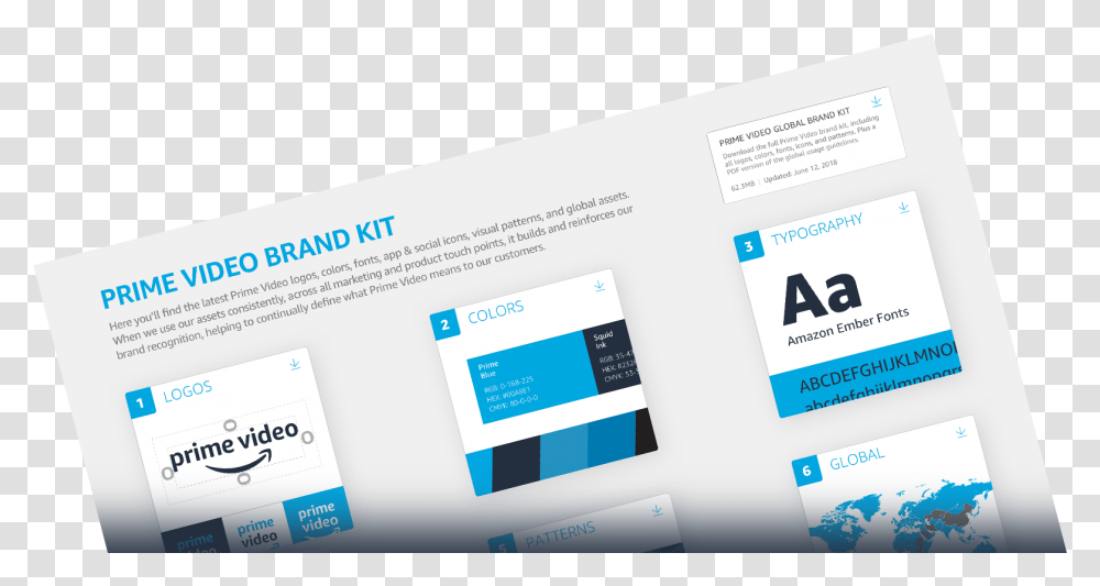 Prime Video Brand System - Marcus Pape Purposeful Design Web, Text, Paper, Business Card, Poster Transparent Png