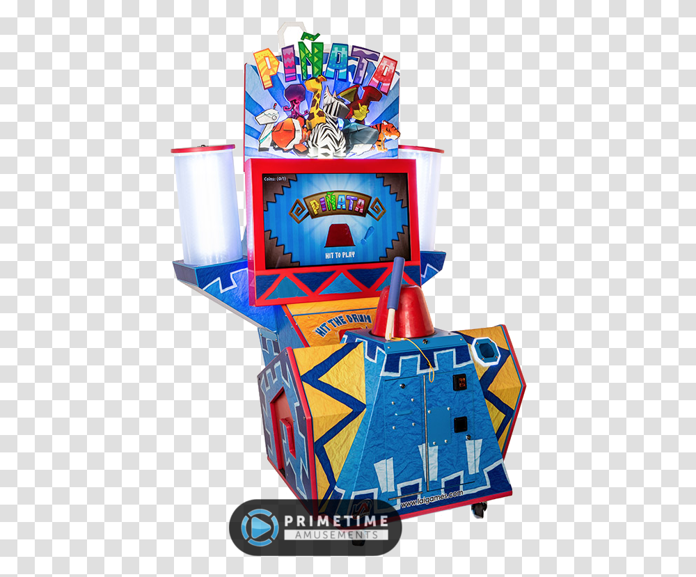 Primetime Amusements Cartoon, Arcade Game Machine, Pac Man Transparent Png