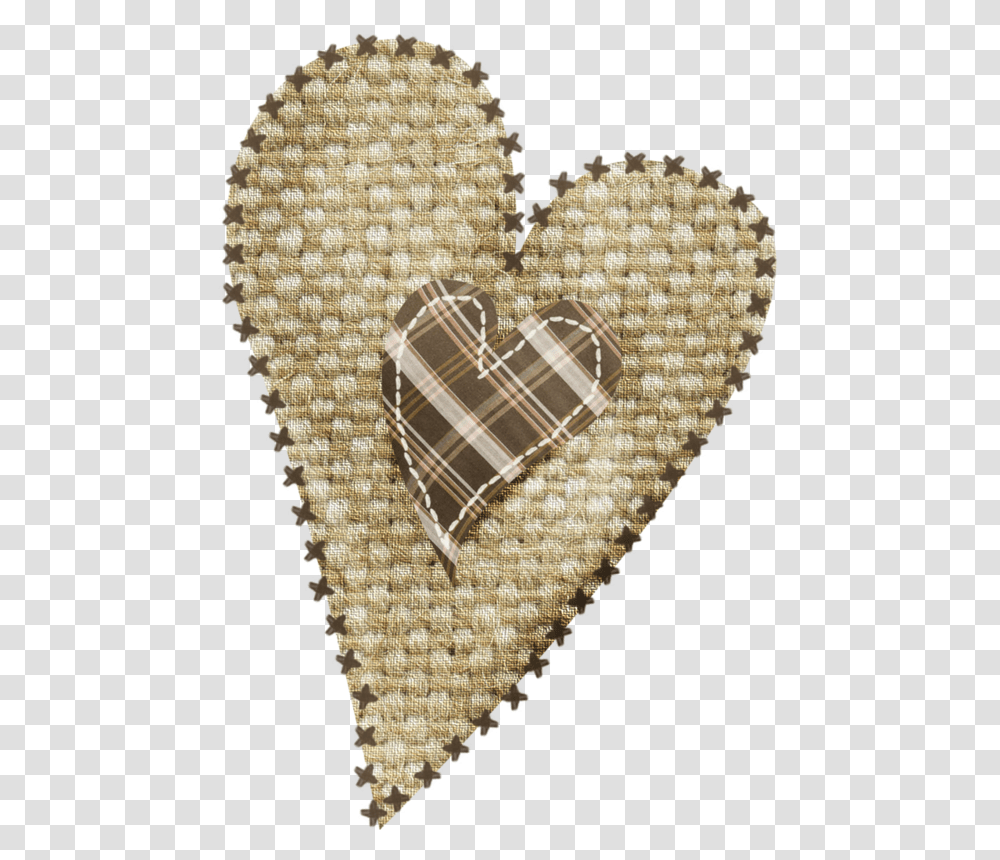 Primitive Heart Clipart Country Heart Clipart, Pillow, Cushion, Rug Transparent Png