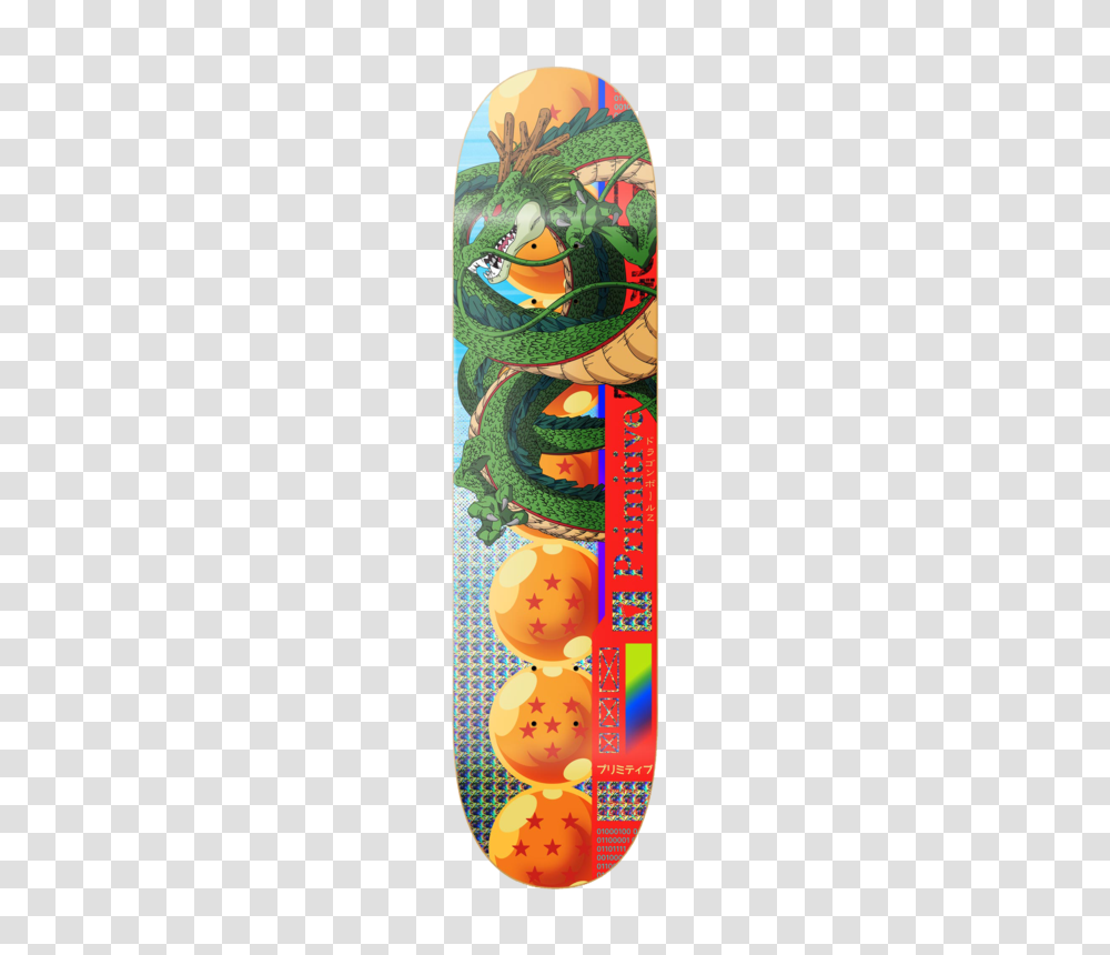 Primitive Shenron Team Deck, Skateboard, Sport, Sports Transparent Png