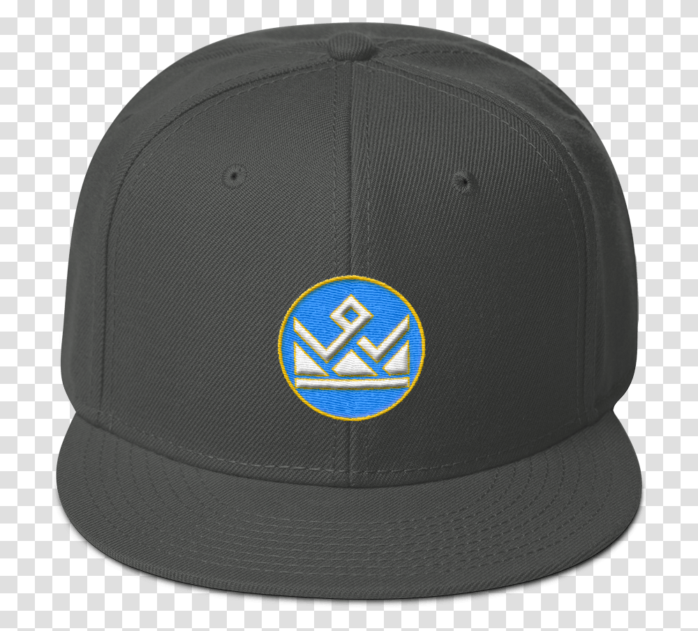 Primo Crown Blue & Yellow Snapback Hat Logo, Clothing, Apparel, Baseball Cap Transparent Png