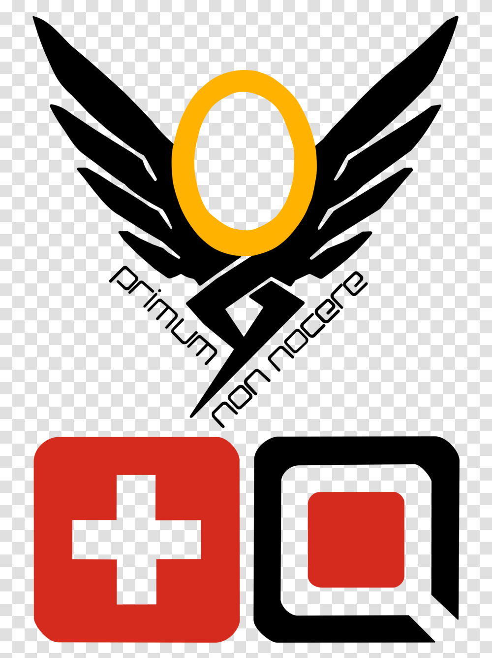 Primum Non Nocere Mercy Overwatch, Logo, Trademark Transparent Png