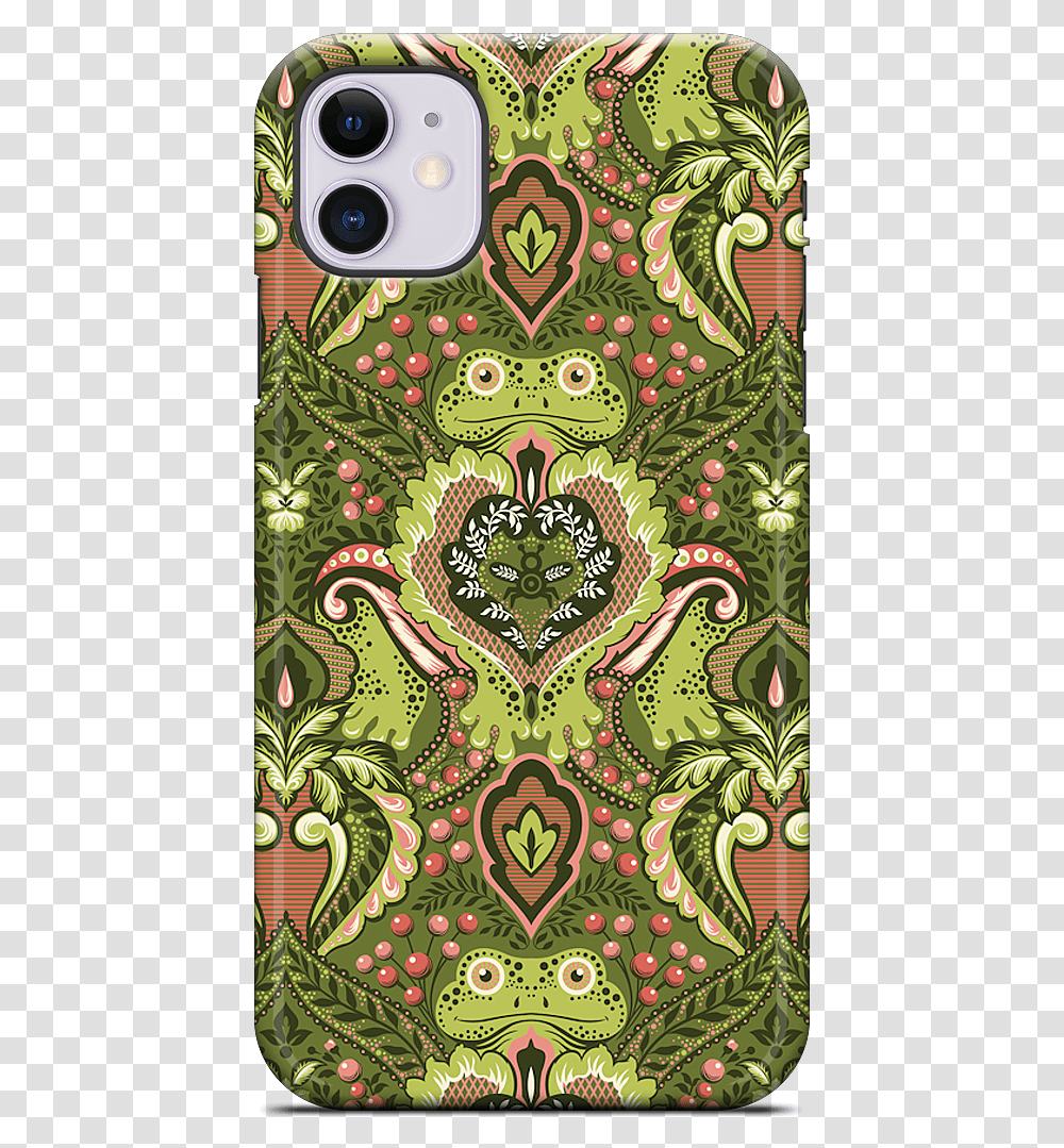Prince Charming Iphone CaseData Mfp Src Cdn Tula Pink Frogs, Pattern, Floral Design Transparent Png