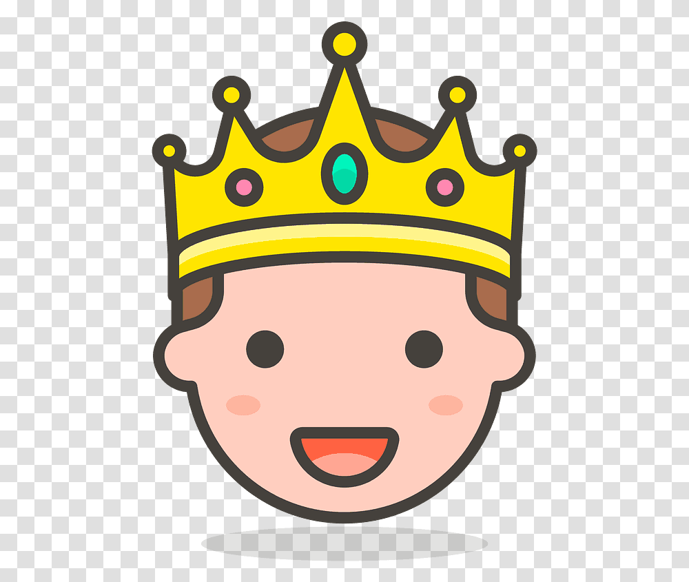 Prince Emoji Clipart Free Download Creazilla Detective Icon, Accessories, Accessory, Jewelry, Crown Transparent Png