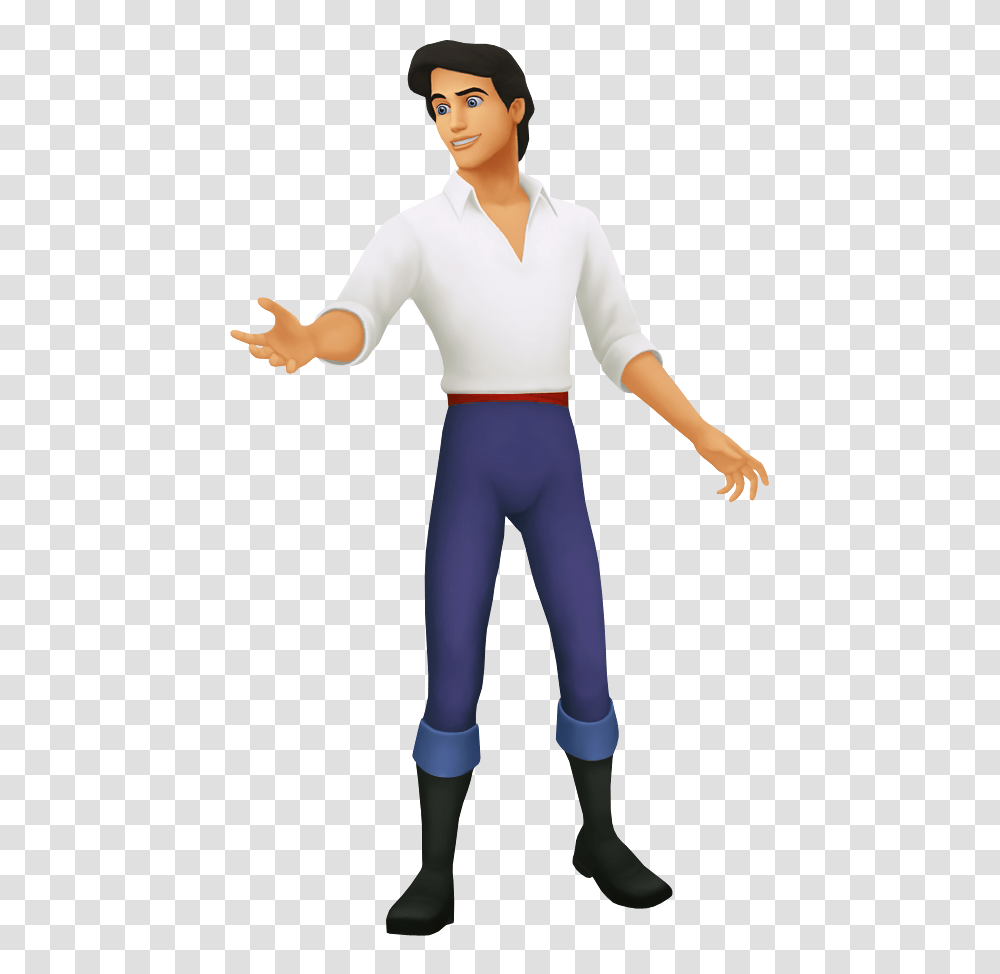 Prince Eric The Little Mermaid Cartoon Image, Pants, Person, Human Transparent Png