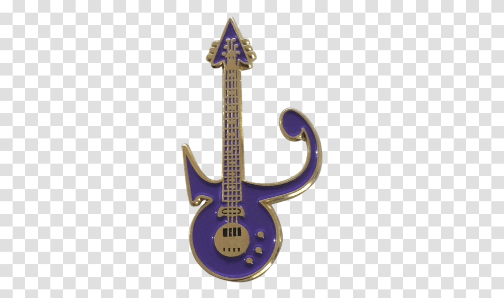 Prince Guitar Pin Electric Guitar, Cross, Leisure Activities, Musical Instrument Transparent Png