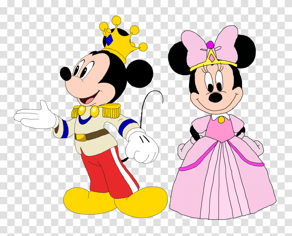 Prince Mickey And Princess Minnie, Apparel Transparent Png