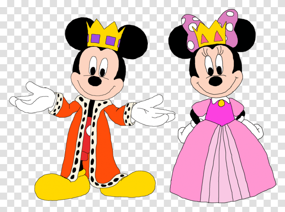 Prince Mickey And Princess Minnie, Person, Performer, People Transparent Png
