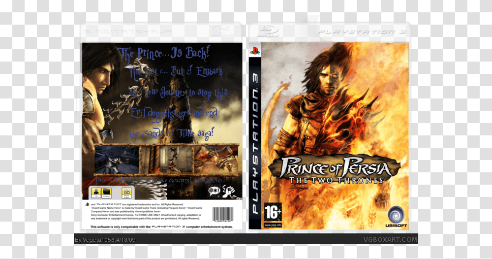 Prince Of Persia Prince Of Persia The Two, Person, Human, Poster, Advertisement Transparent Png