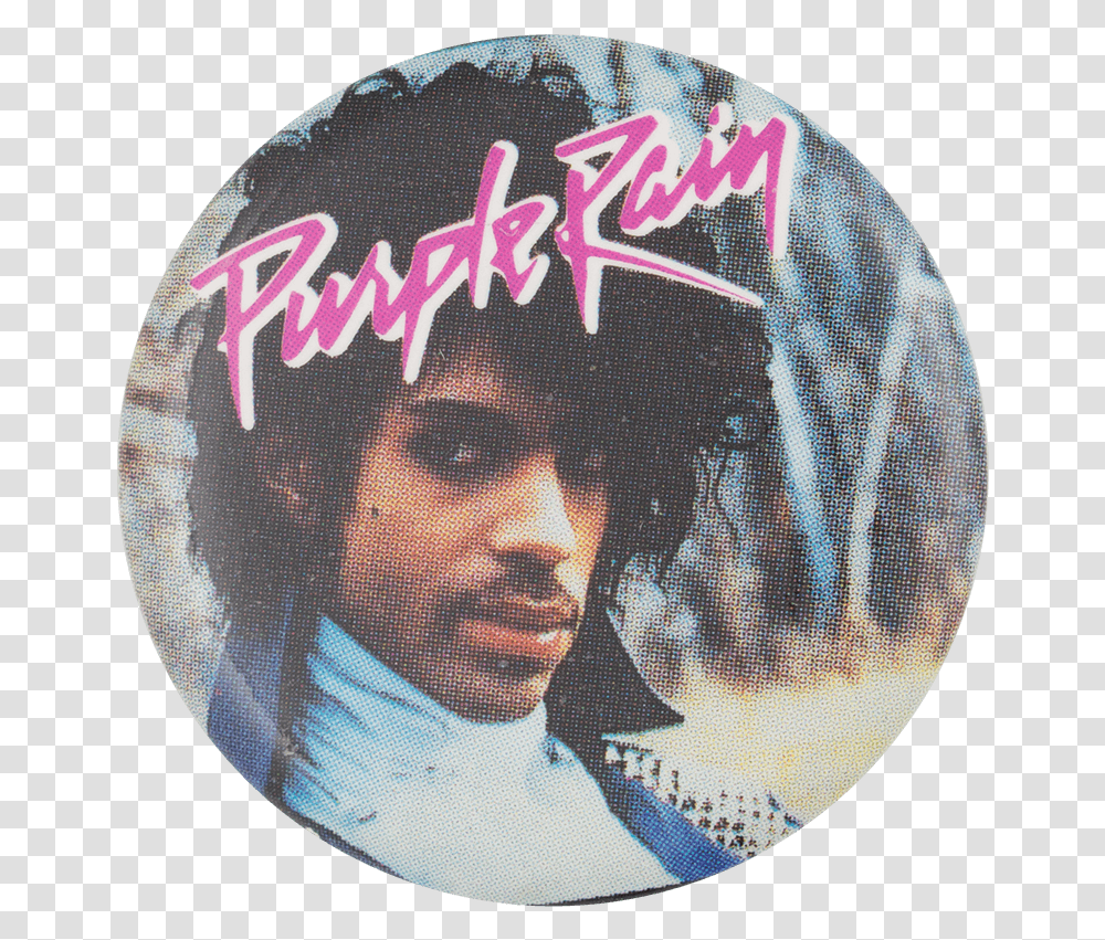 Prince Purple Rain Two Music Button Museum Album Cover, Person, Collage, Poster, Advertisement Transparent Png