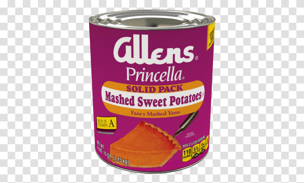 Princella Fancy Mashed Yams Convenience Food, Tin, Can, Canned Goods, Aluminium Transparent Png