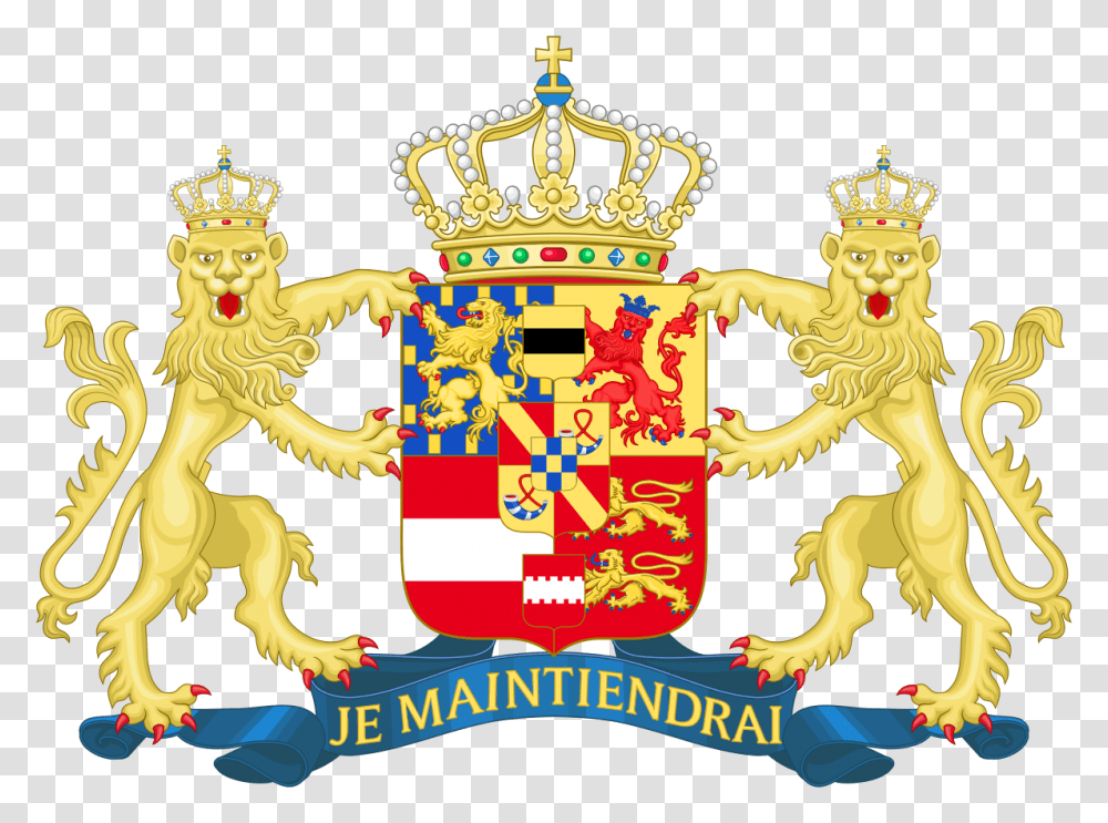 Princes Of Orange 17th Century Netherlands 1815 Coat Of Arms, Logo, Trademark, Emblem Transparent Png