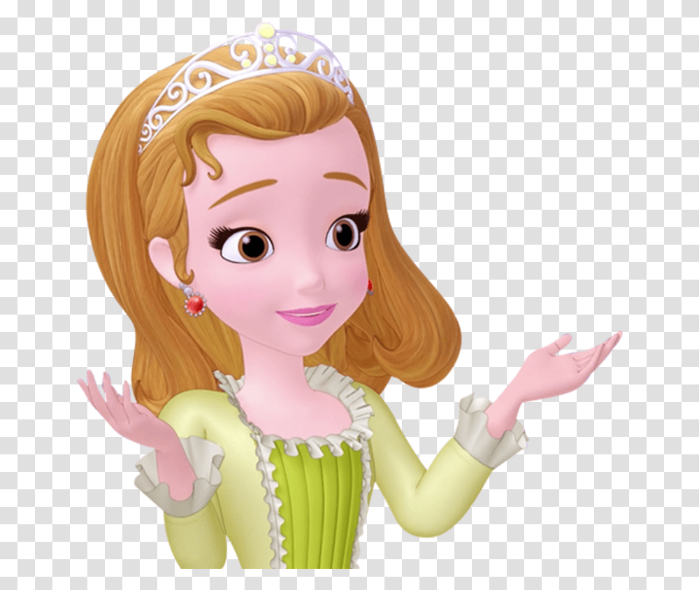 Princesa Amber Princess Amber Amber Princesinha Sofia, Doll, Toy, Person, Human Transparent Png