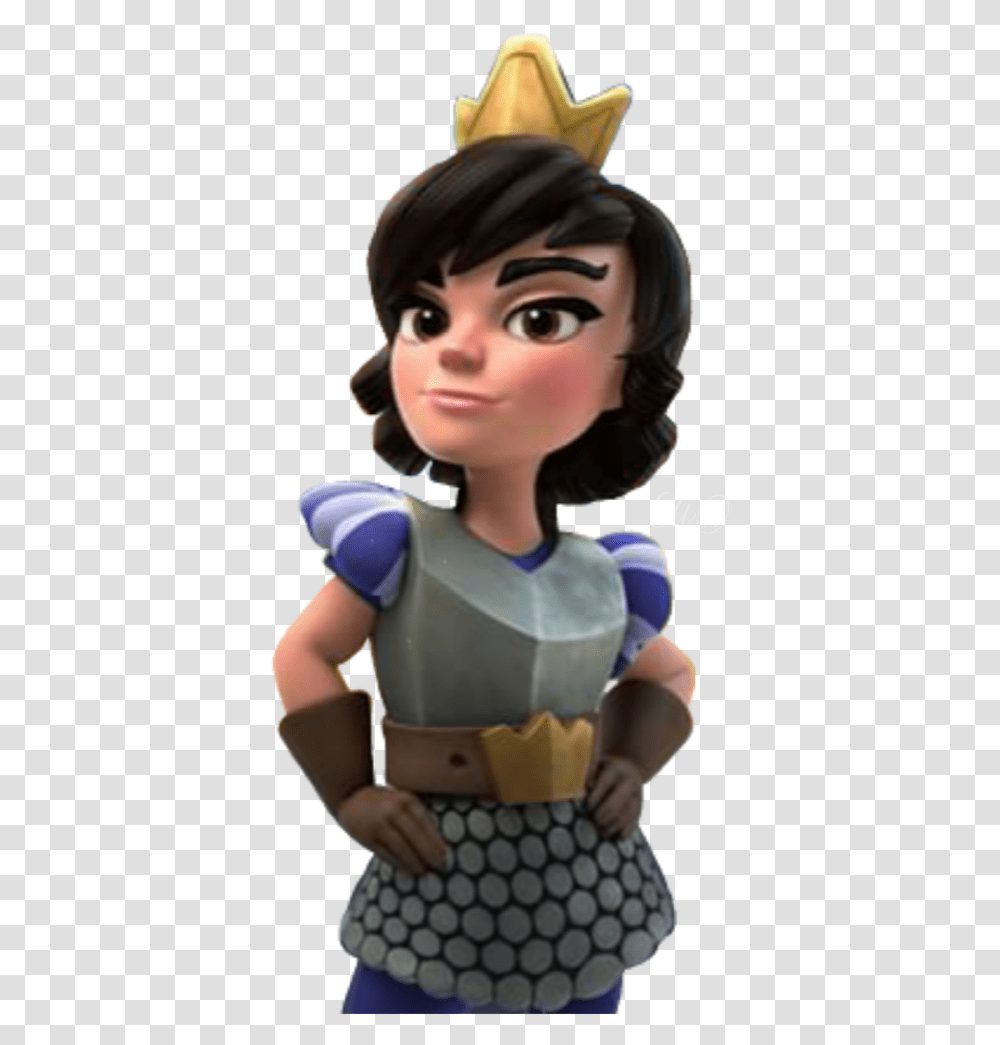 Princesa Clash Royale Minijuegos De Clash Royale, Doll, Toy, Person, Human Transparent Png