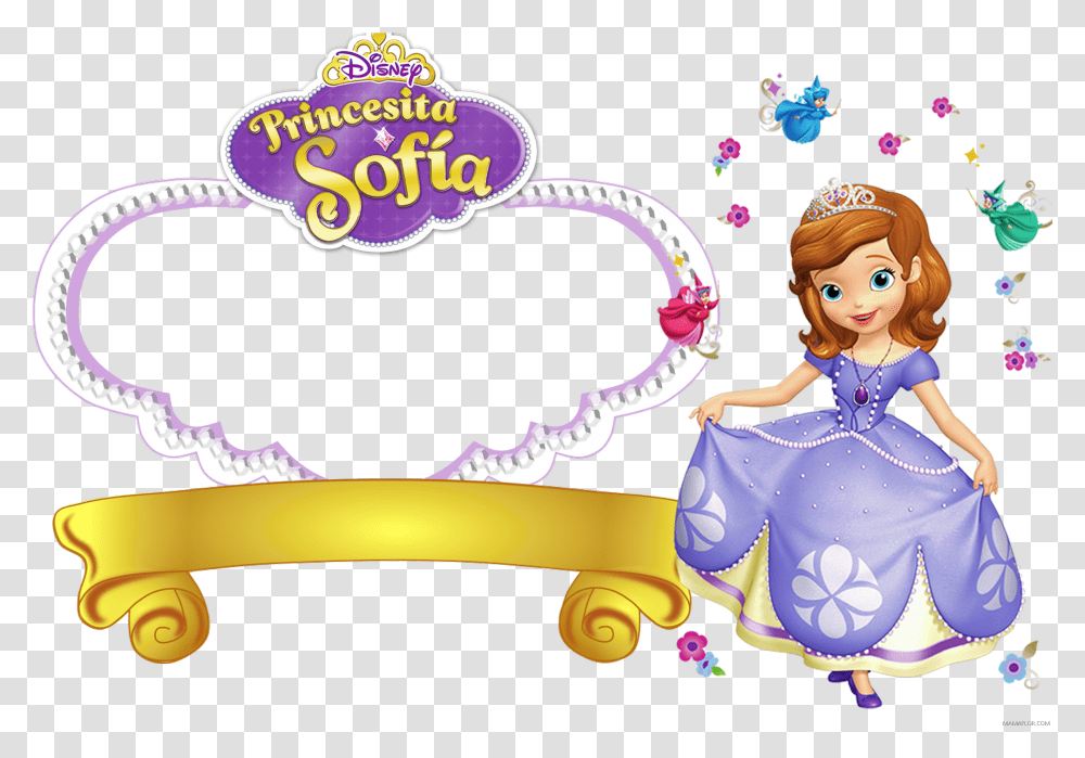 Princesa Sofia Hd, Doll, Toy Transparent Png