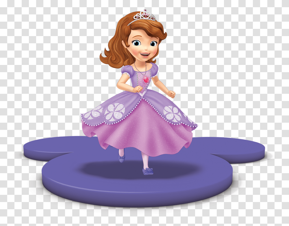 Princesa Sofia Princesa Sofia Prinzessin Sofia Sofia The First, Doll, Toy, Figurine, Person Transparent Png