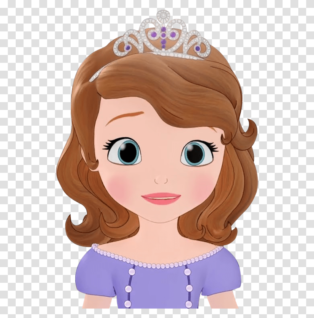 Princesa Sofia Princesa Sofia Prinzessin Sofia Sofia The First Return Of Merroway Cove, Doll, Toy, Head, Person Transparent Png