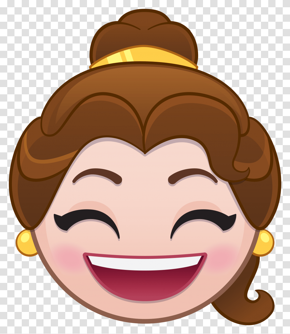 Princesas Disney Emoji, Face, Head, Apparel Transparent Png