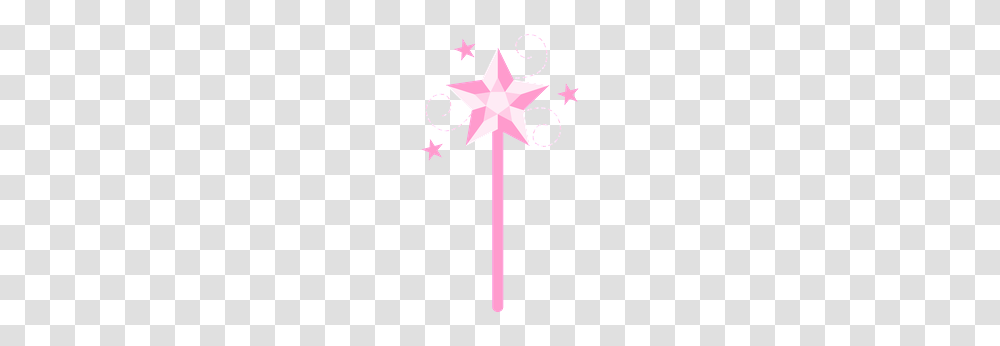 Princesas E, Cross, Wand, Star Symbol Transparent Png