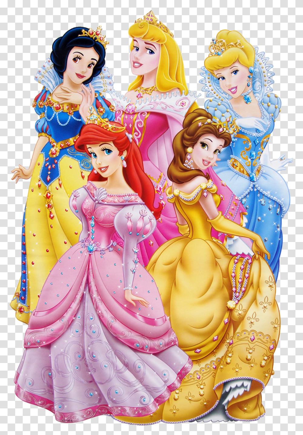 Princesas Imagenes De Las Princesas Da Disney, Figurine, Doll Transparent Png